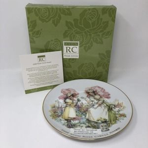 Avon 2008 Rose Circle Representative High Sales Award Collectible Plate Gift NOS